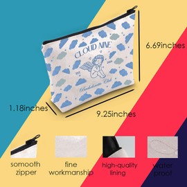 MNIGIU Winery Bachelorette Party Gift Bachelorette Club Cosmetic Bag Bachelorette Girls Trip Gift (NINE Bag)