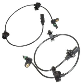 Set of 2 Rear (Left+Right) ABS Wheel Speed Sensors Fit for 2012-2015 Honda Civic (For vehicles built in Japan), Repalces OEM 57470-TR0-013, 57475-TR0-013, 10133-R