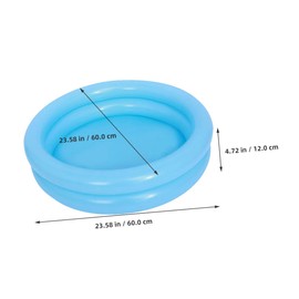YARNOW 2 Sets Inflatable Baby Pool Small Round Boys and Girls Swimming Pool for Summer Fun