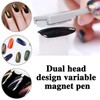 DANNEASY 3pcs Cat Eye Nail Magnet Stick Gel Nail Polish