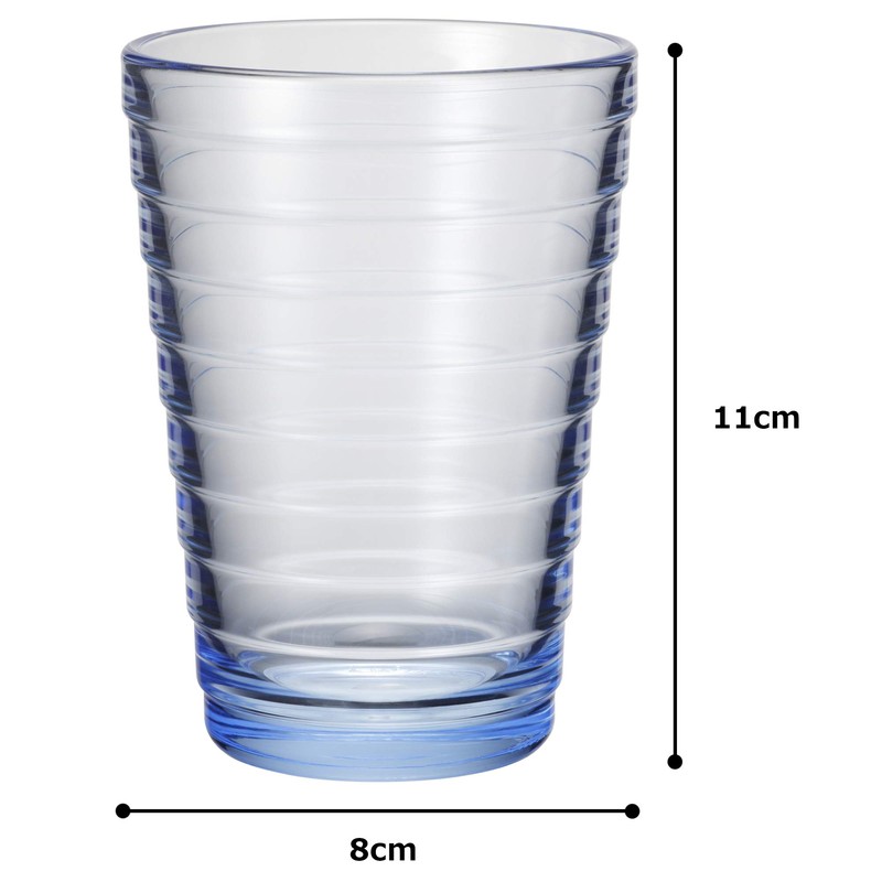 iittala IIT513-1026180 Tumbler, Aqua 11.2 fl oz (330 ml), AINO
