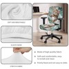 Xoenoiee Cat and Marble Print Office Chair Covers Stretchable Slipcover