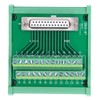 DB25 to Terminal Connector Adapter Plate PCB Board Straight Female