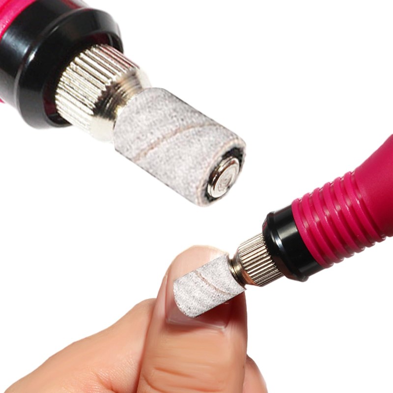 100 Pcs Sanding Bands for Nail Drill, 240 Grit Nail