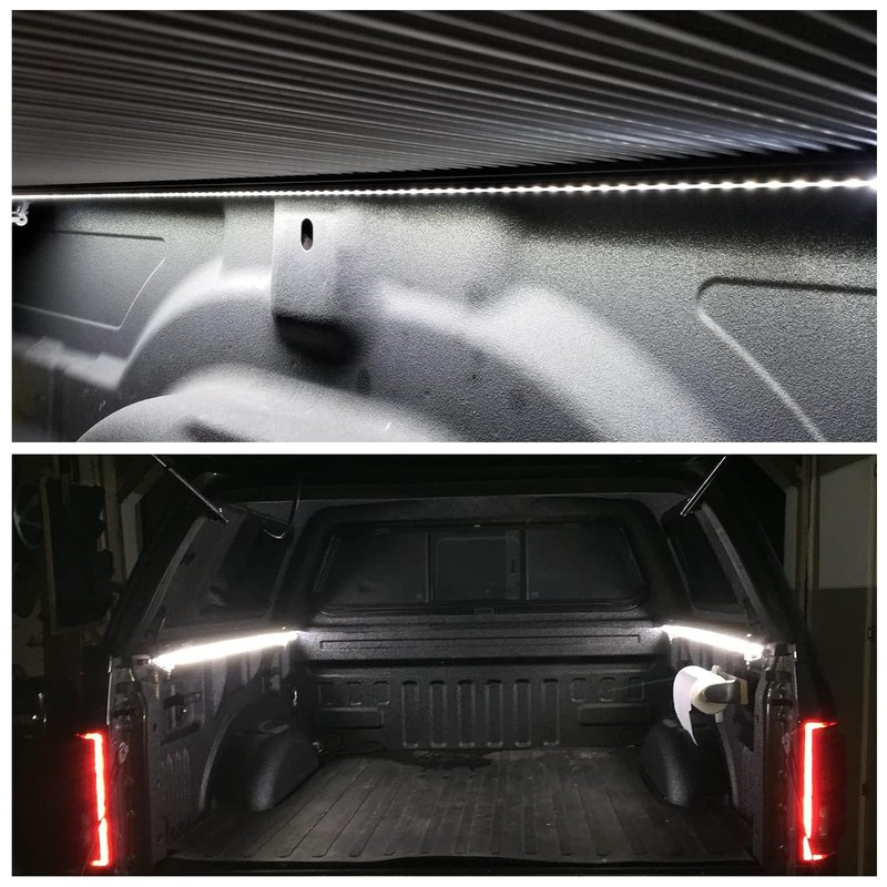 3Pcs 60 Inch Truck Bed Lights, Avenemark Waterproof 12V LED