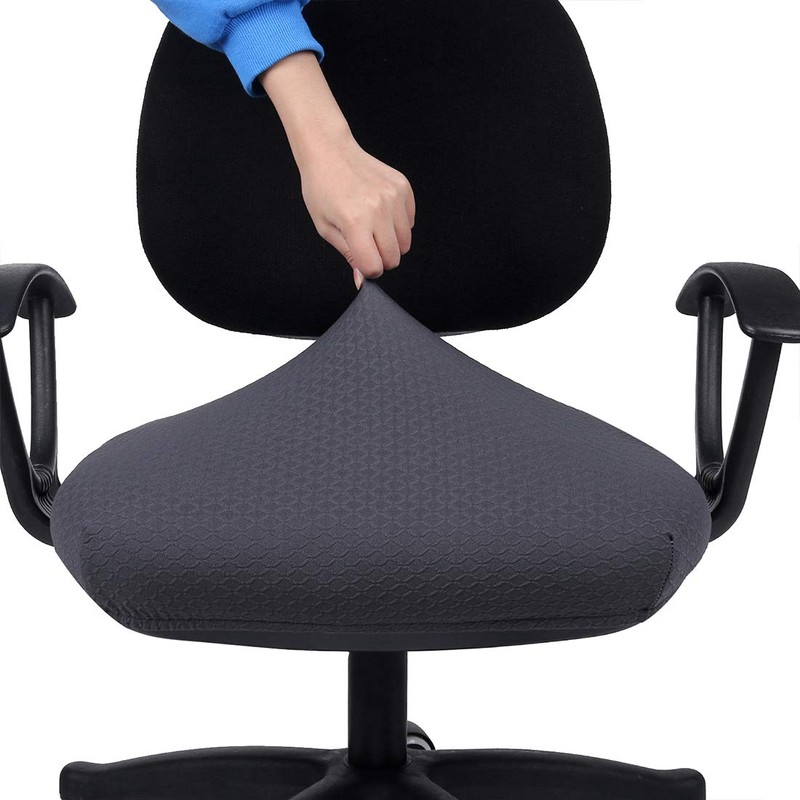 Smiry Stretch Jacquard Office Computer Chair Seat Covers, Removable Washable