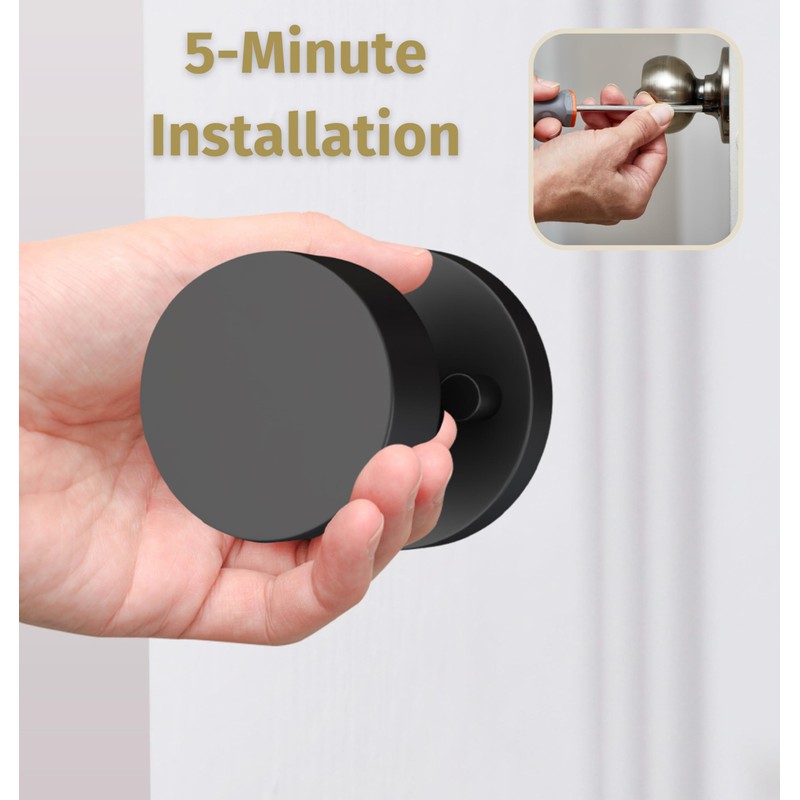Mega Handles - Buena Privacy Door Knob for Hallway, Closet