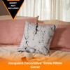 Majestic Giftware 2 Pack Jacquard Decorative Throw Pillow Cover (PC1224S-2PK)