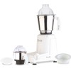 Preethi MG146 Eco Twin 2-Jar Mixer Grinder, Medium, White