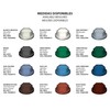 Bricoloco Protective Caps for Screws and Hex Nuts Made of