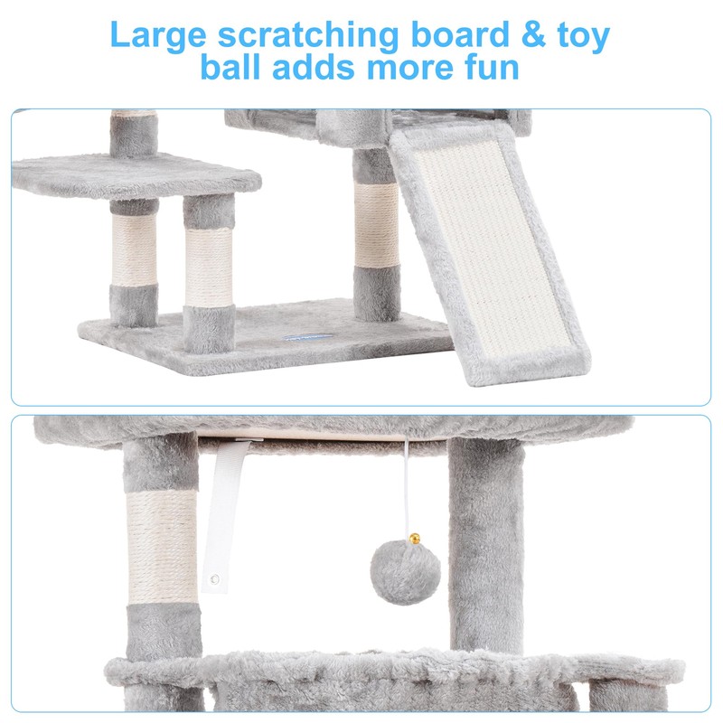 Hey-brother Cat Tree, Cat Tower for Indoor Cats, Cat House