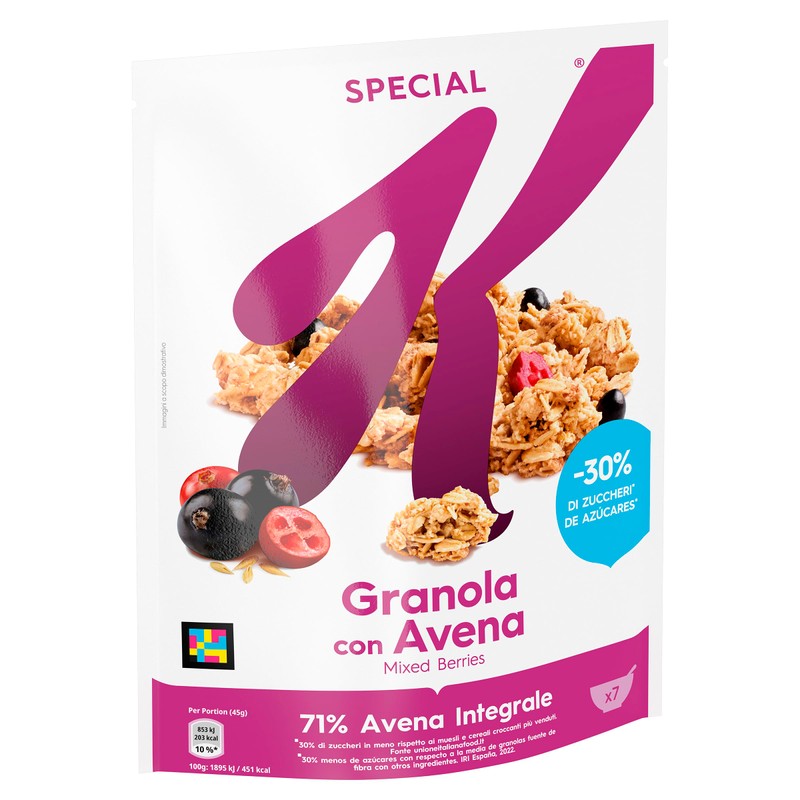 Kellogg's Special K | Gusto Frutti di Bosco | Granola