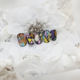 My Boyfriend's Handmade Nail Tips - Long Almond / 내남자친구 수제네일팁 - 롱아몬드