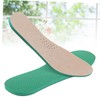 Ipetboom 1Pair Ultra Thin Breathable Leather Insoles Pigskin Absorption Insoles
