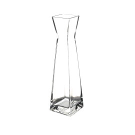 WGVI Clear 12 Inch Tall Bud Vase Durable Glass Perfect for Floral Centerpieces and...