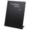 HMF 46432 Table Stand Chalkboard L Stand DIN A5 Black