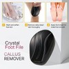 Glass Foot File Callus Remover, Foot Scrubber Callus Remover for