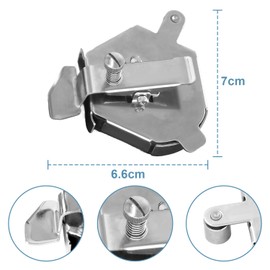 Upgraded Magnetic Seam Guide for Sewing Machines, Premium All-Steel Multi-Tool for Edge Retaining, Positioning & Anti-Curling | 3rd Gen, Compatible with Singer, Brother, Overlocker