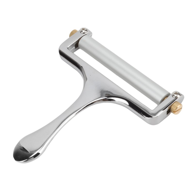 Stainless Steel Cheese Cutter Thickness Adjustable Ergonomic Handle Wire Cheese
