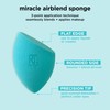 Real Techniques Miracle Airblend - Esponja de maquillaje, matificante natural,