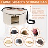 Ohiyoo Hat Box Hat Storage Box 16'' x 8'' Travel