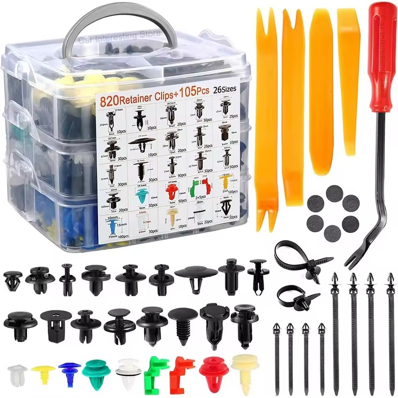 Automotive Trim Retainer Clip Kit for Car Panel Repairs –