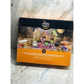 Hyde New-Hyde/Eek Mini Chocolate Cookie Village Kit With 3 Houses. 26.3oz