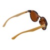 Gamswild WM1228 Sunglasses Bamboo Fashion Glasses Women Men Red Brown