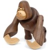 Gorilla Gorilla Figurine, Wood, Animal, Object, Scandinavian Miscellaneous Goods, Interior