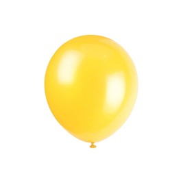 9" Latex Sunburst Yellow Balloons, 20ct