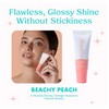 Kopari Beachy Peach Lip Glossy w/Coconut Oil Shea Butter (2)
