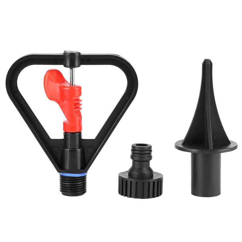 360 Degrees Adjustable Tripod Water Sprinkler Garden Lawn Irrigation Tool
