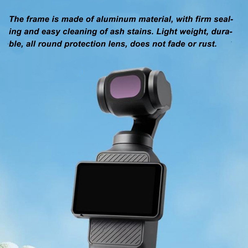 Action Camera NDPL Filter HD Coated Magnetic Mounting Aluminum Frame