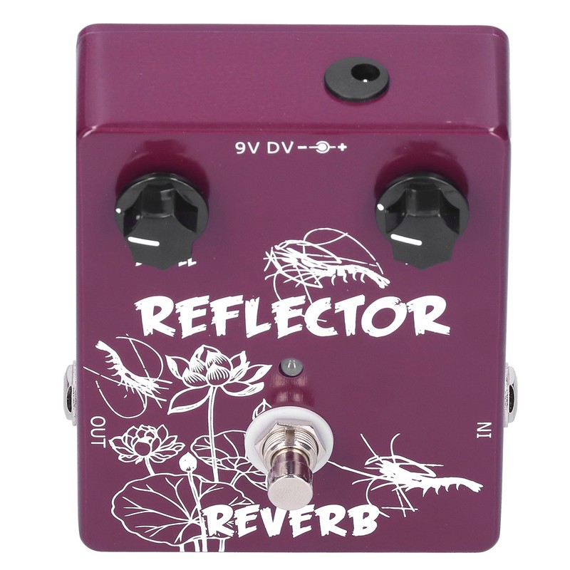 Spring Reverb Pedal Electric Guitar Reflector Effect Accessories Aluminum Alloy