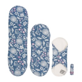 ImseVimse Hygiene Trial Kit / Women's Hygiene Trial Set 4-Piece Garden Sanitary Pads Set