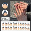 Pack of 24 Glue-On Fingernails, Extra Long False Nails for