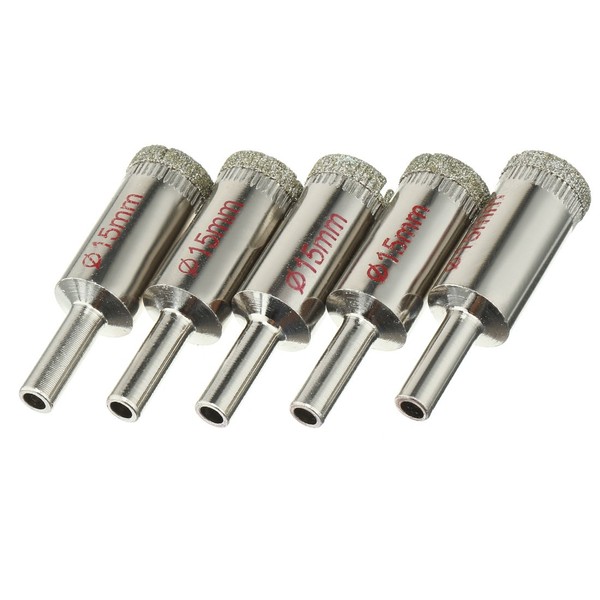 uxcell Core Bit for Glass Drilling Diamond Particles, Cutting Tool,