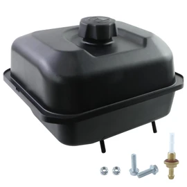 General Gas Fuel Tank Compatible with GX270 GX340 GX390 Harbor Freight Predator 420cc HDPE Never Rust Anti-vibration Oil Tanks Boat Engine Replacement Parts 17510-ZE3-030ZA