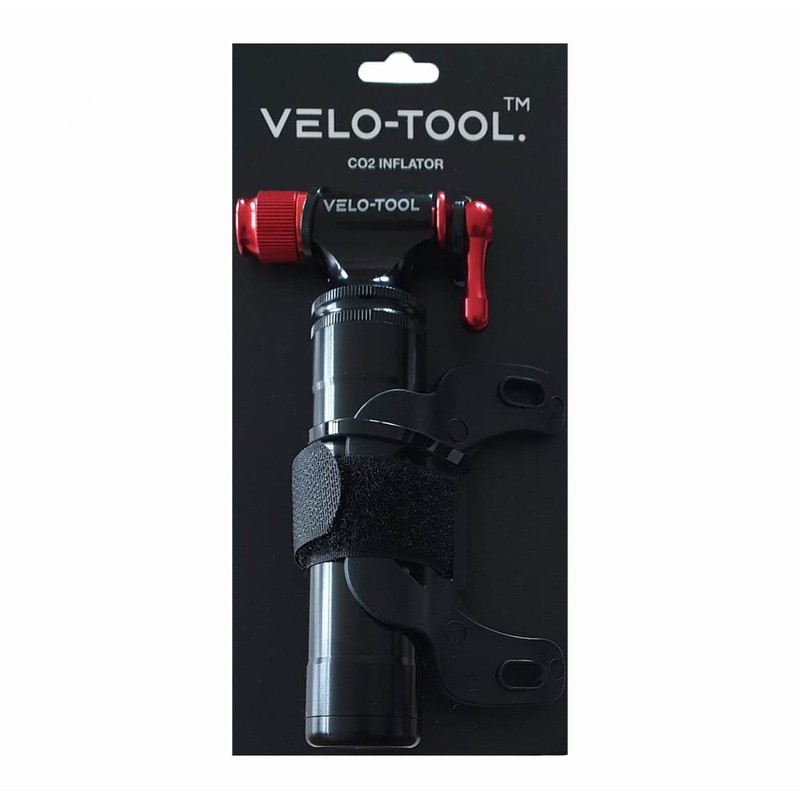Velo-tool™ CO2 Inflator Bike Pump–Premium Quick & Lightweight, Storage Cylinder