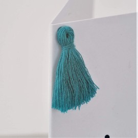 Tassel Embellished New Home Greeting Card, New Home, Vase of Flowers