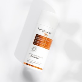 Longanova P80 Extra Moisturising Cleanser - Cleansing Gel with Anti-Ageing Effect - Especially Gentle and Also Suitable for Sensitive Skin
