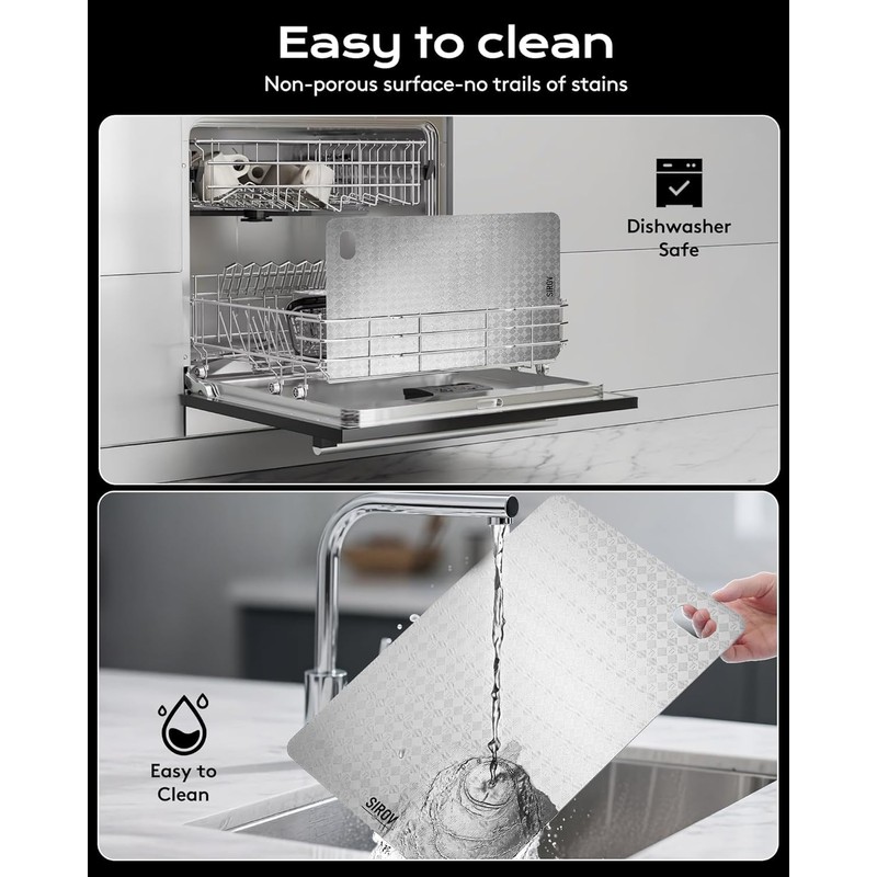 Katori Titanium Cutting Board, 100% Pure Titanium Cutting Boards for