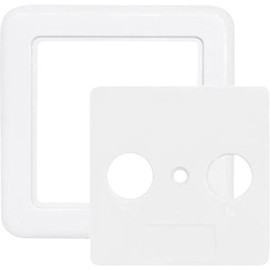 Axing TZU 2-10 Cover plates for antenna wall outlets