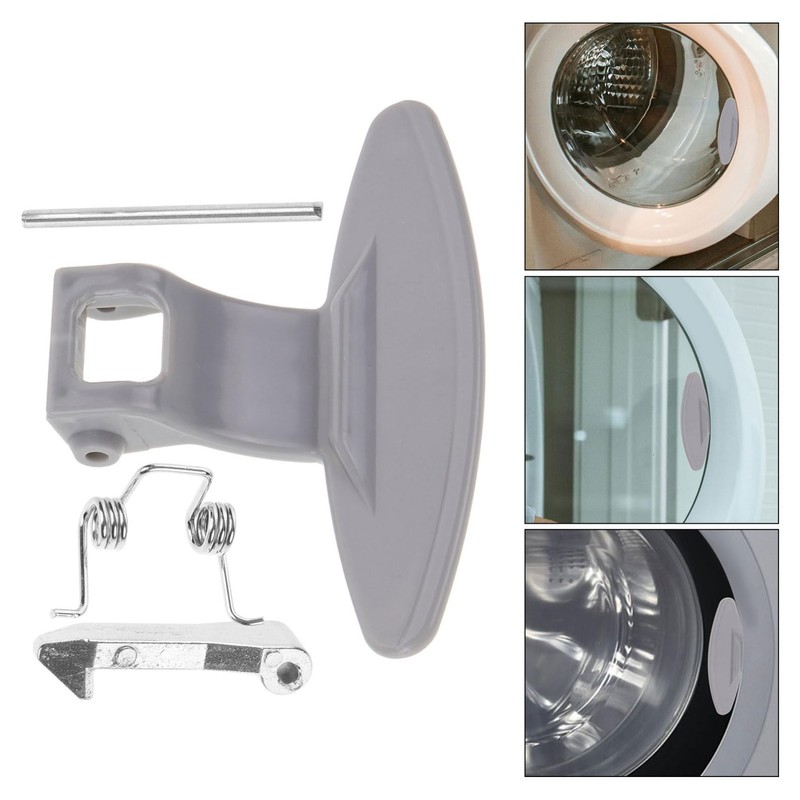 Outanaya Drum Washing Machine Door Lock Accessories Metal Door Handle