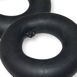 Wiltec 2 x Standard Inner Tube for Tyres Size 2.80/2.50-4, up to 80 kg Load Capacity, with Angled Valve TR87 for Wheelbarrows, Sack Trucks and E-Scooter