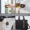 XGALBLA Leather Initial Letter Keychain, Keys Sleeve for Broken, Car