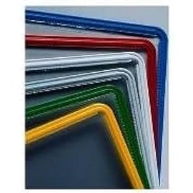 Novus Display Board (DIN A4, Clear Hard Foil) Yellow