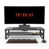 Doowiit Monitor Stand with drawer, 2-Tier Monitor Stand Riser with