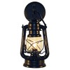 Black Rustic Wall Sconce Lantern, Farmhouse Wall Light Fixture for