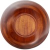 Lipper International Beechwood Cherry Finished Footed Serving Bowl for Fruits
